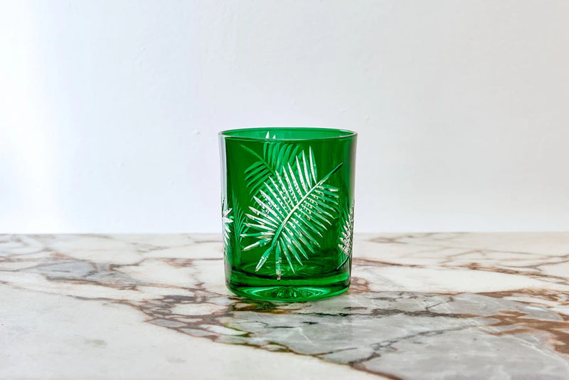 Crystal Palm Tumbler/Votive