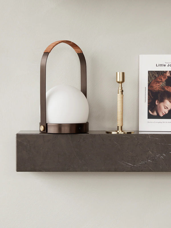 Carrie Table Lamp | Bronzed Brass