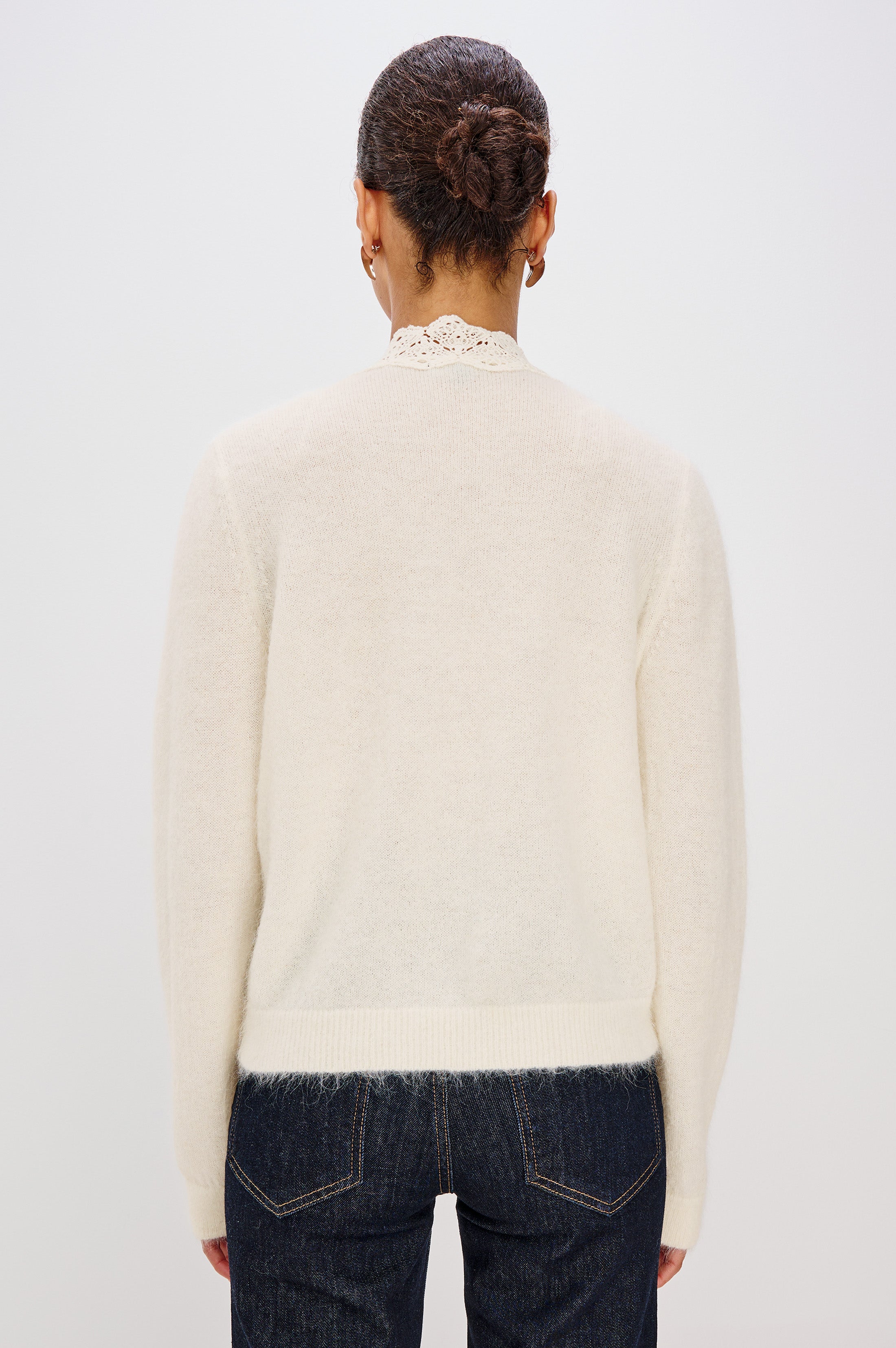 Mer Cardigan Ivory XS