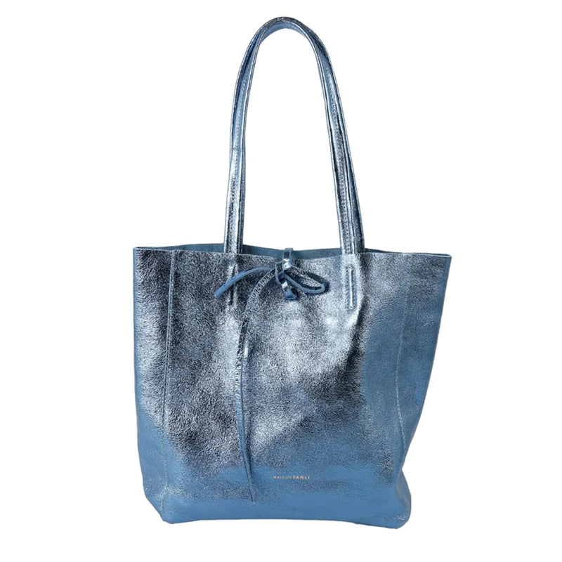 Metallic Tote