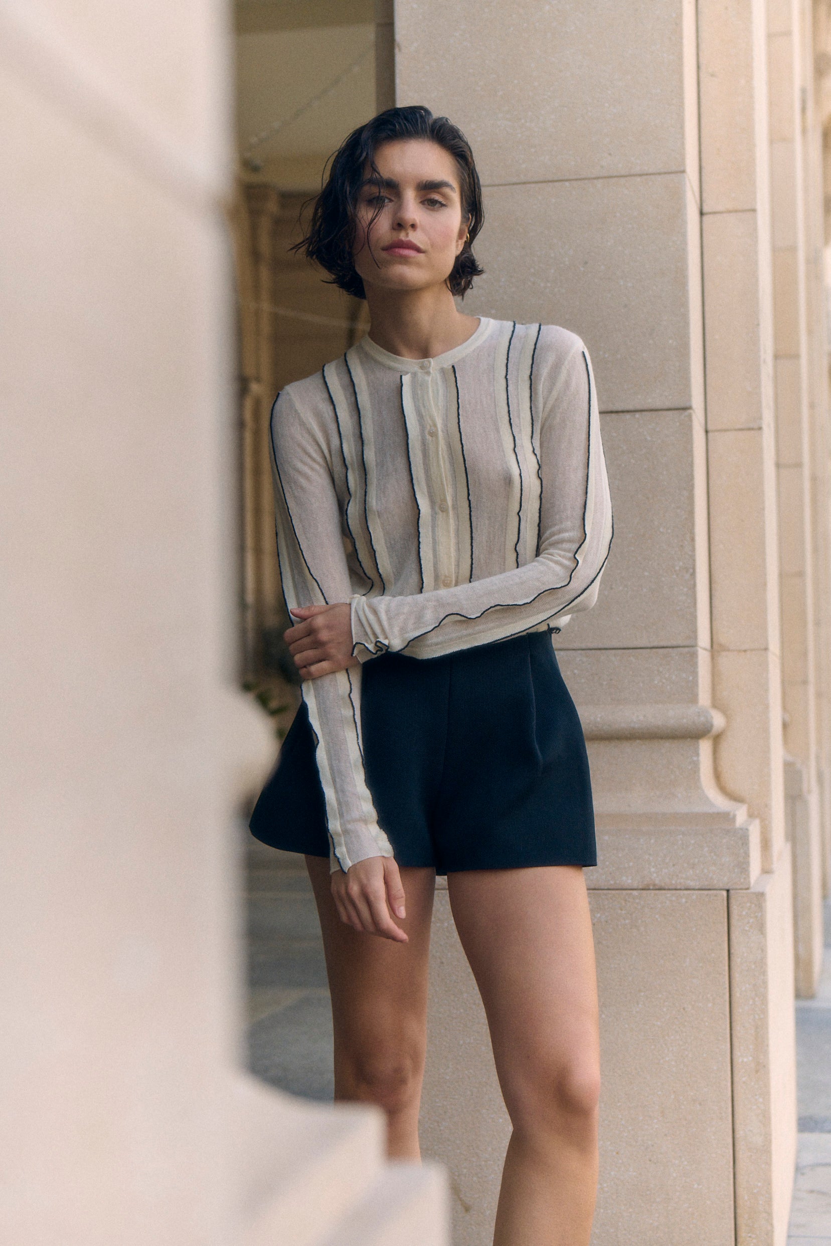 Mini Ruffles Cardigan