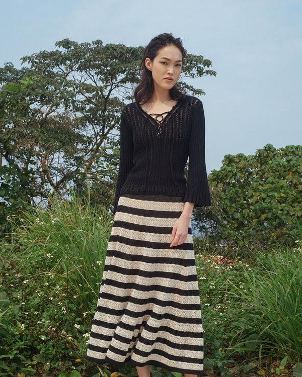 N.297 Flared Skirt