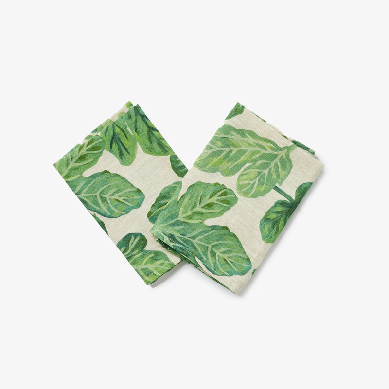 Fig Green Napkins Set of 4