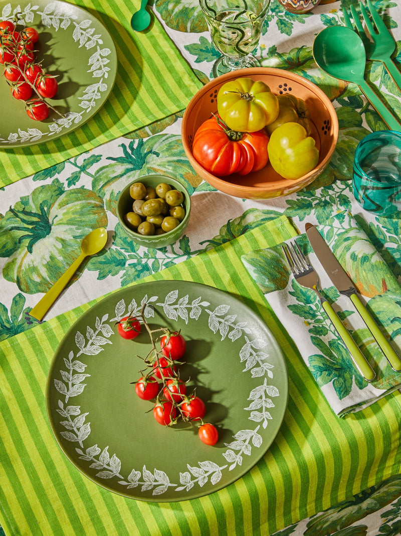 Heirloom Green Napkins Set 4