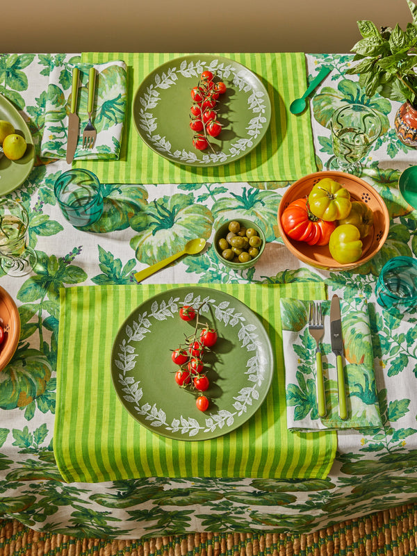 Heirloom Green Napkins Set 4