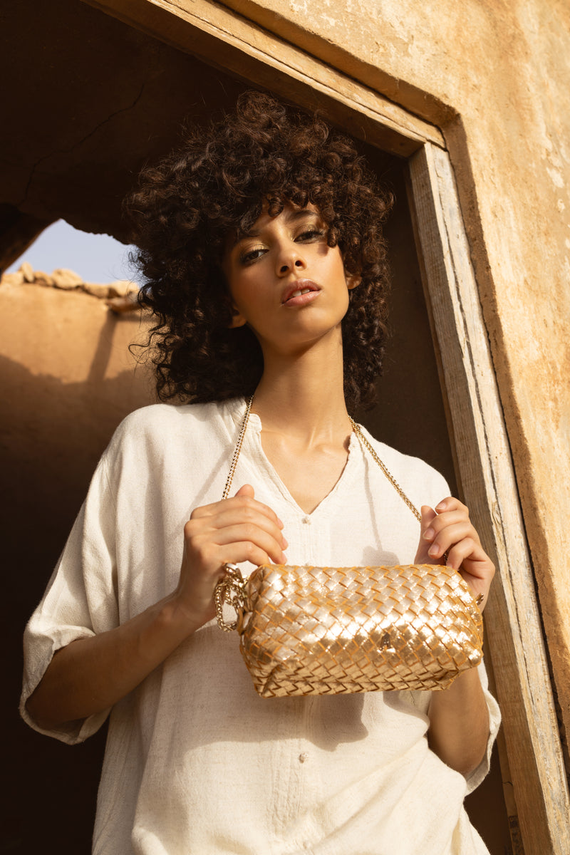 Mallow Bag II | Gold Braid