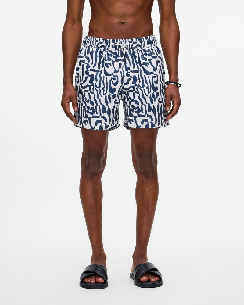Swim Shorts Marbling