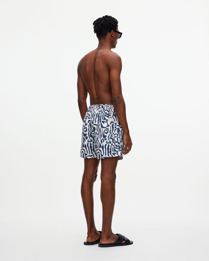 Swim Shorts Marbling