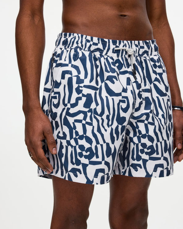 Swim Shorts Marbling
