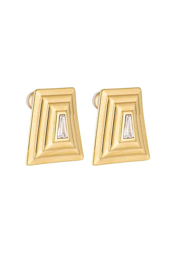 Gabrielle Earrings | Gold