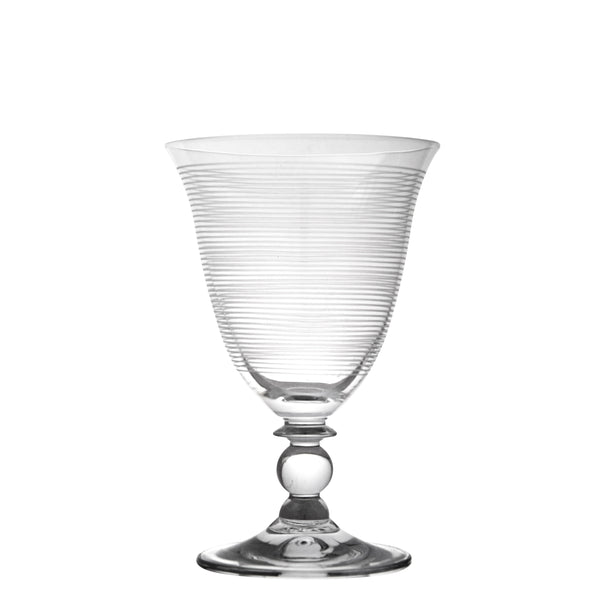 Horizontal Stripe Piana Wine Glass Set 4