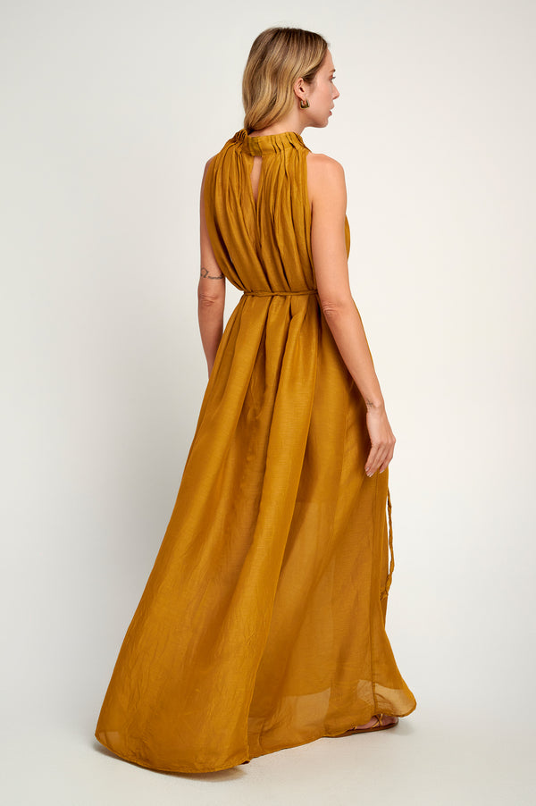 Callisto Halter Maxi Dress