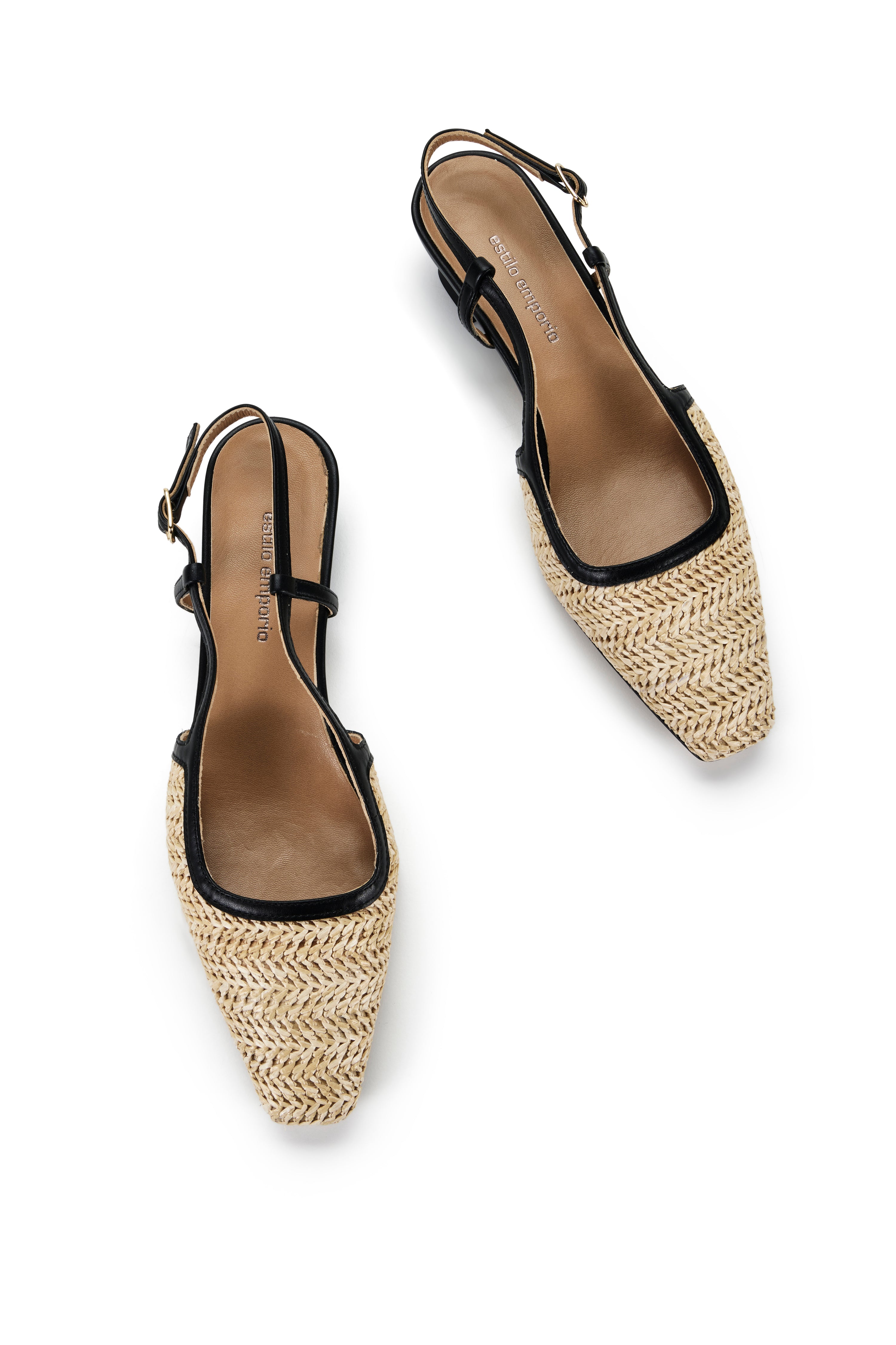 Milieu Raffia Mule