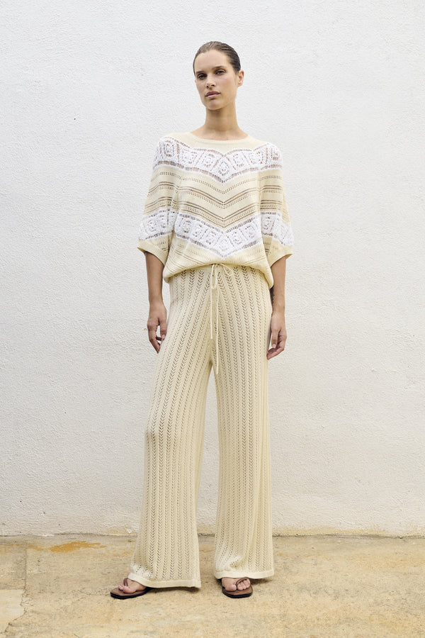 Crochet Knit Pant