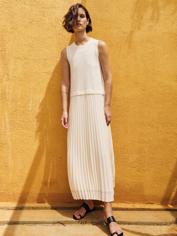 Pleated Dress