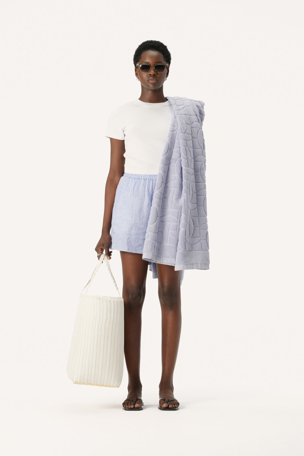 Santoria Towel | Cornflower Blue