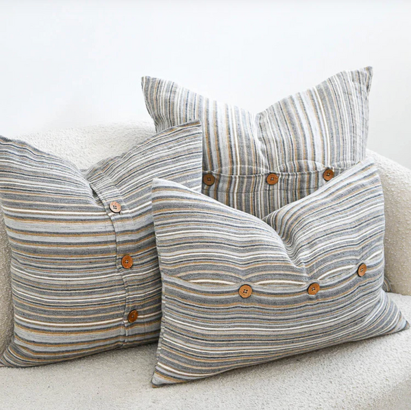 Coast Cushion | Multi Colour Stripes