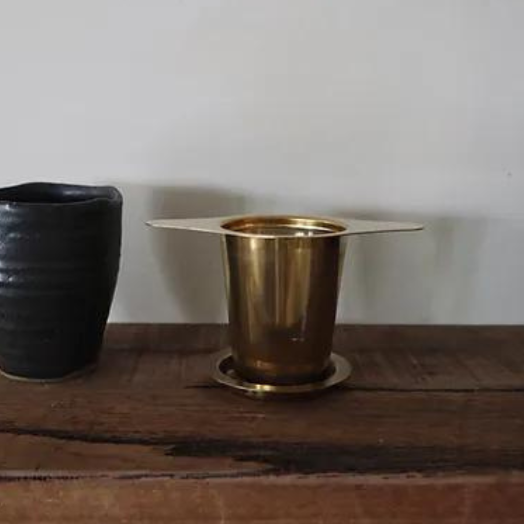 Tea Strainer Gold