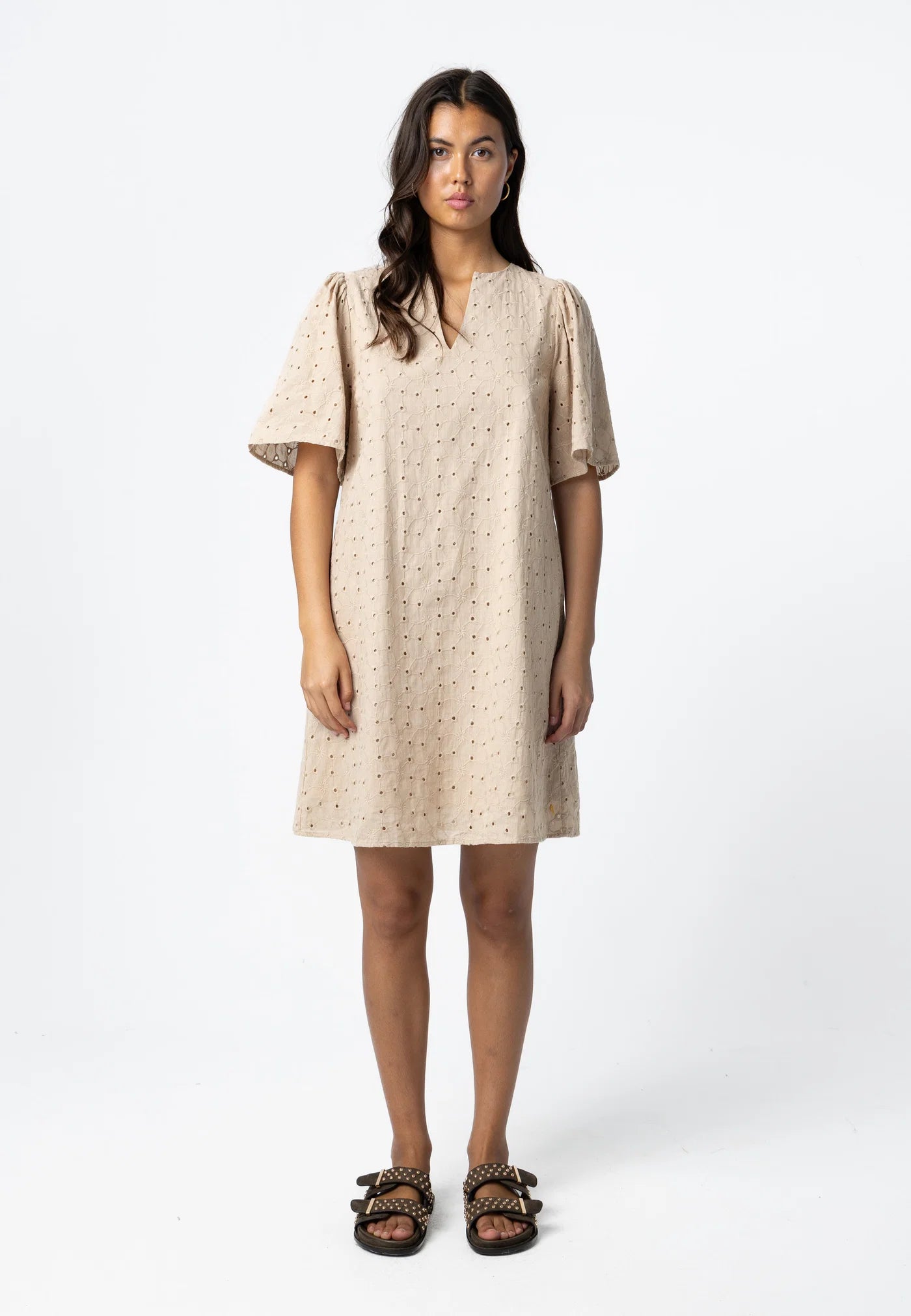 Broderie Tunic Dress