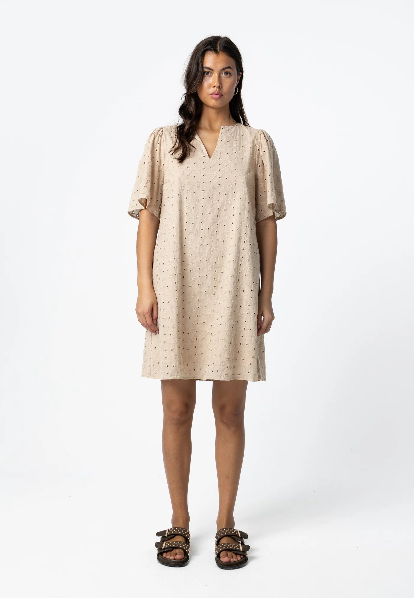 Broderie Tunic Dress