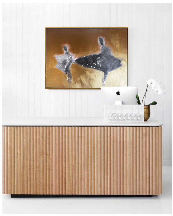 Twin Keel Gold | 100 x 130