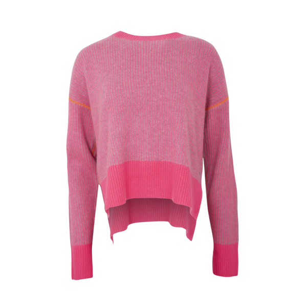 Zoe Sweater | Electric Pink