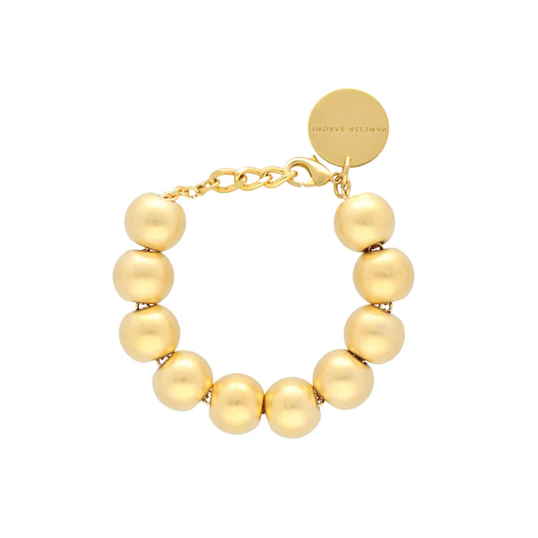 Beads Bracelet | Gold Vintage