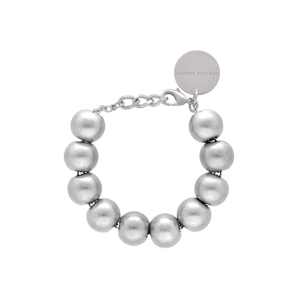 Beads Bracelet | Silver Vintage