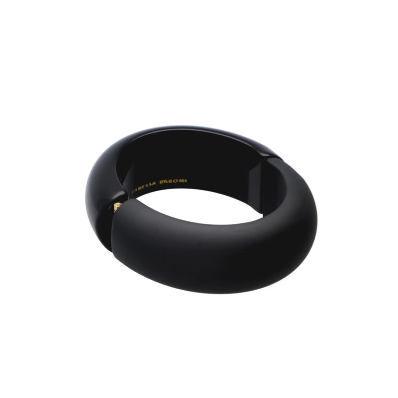 2 Colour Bangle | Matt Black