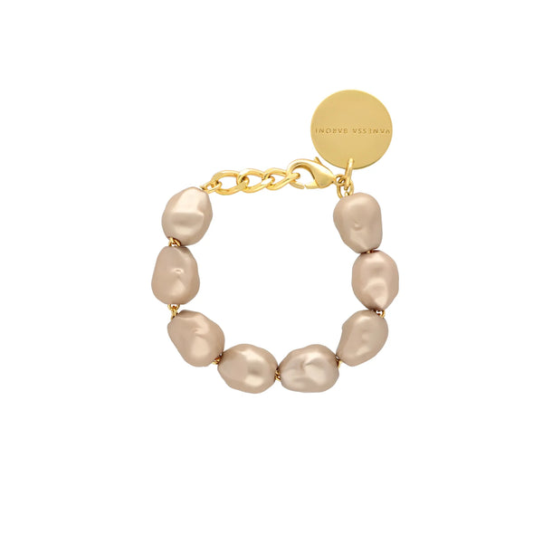 Organic Champagner Pearl Bracelet