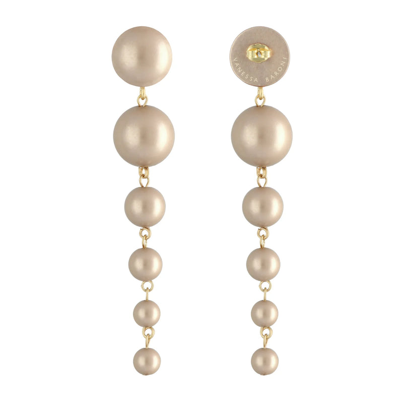 Waterfall Pearl Earrings