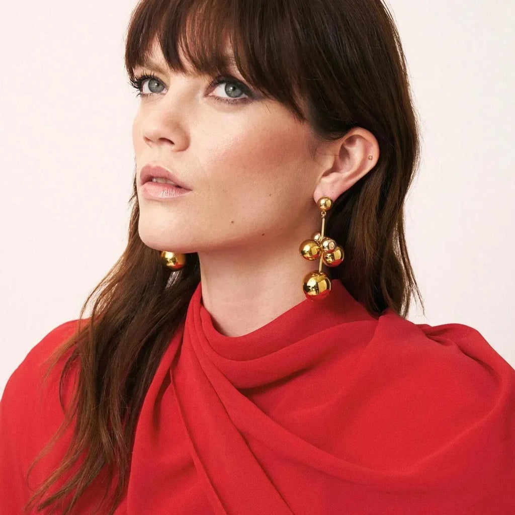 Multi Beads Earring