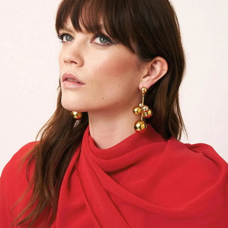 Multi Beads Earring