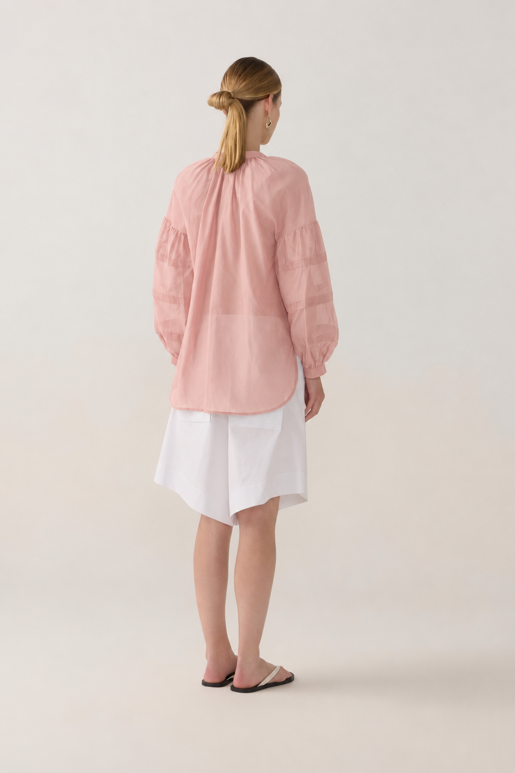 Zelda Shirt| Petal Cotton Silk