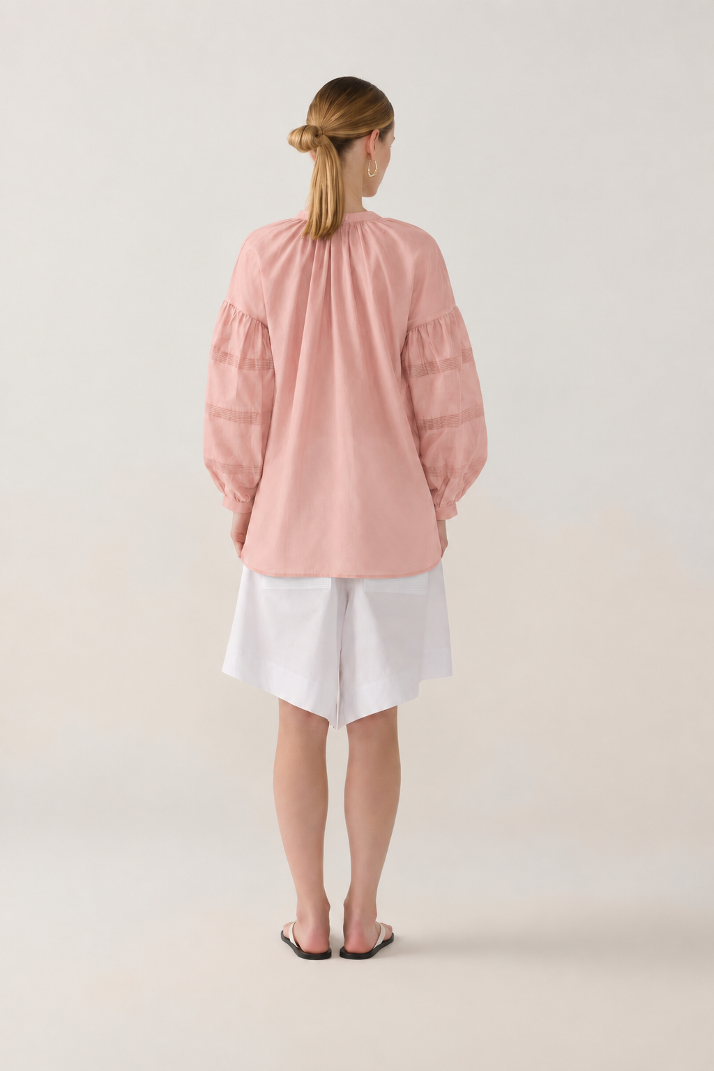 Zelda Shirt| Petal Cotton Silk