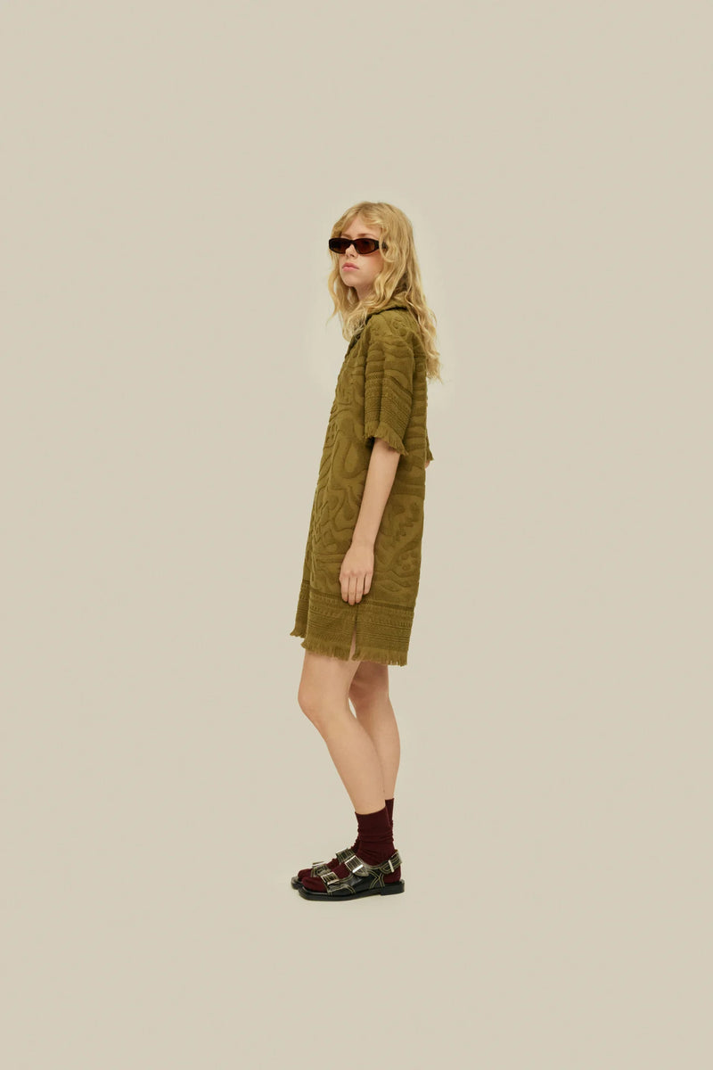 Olive Aya Terry Dress