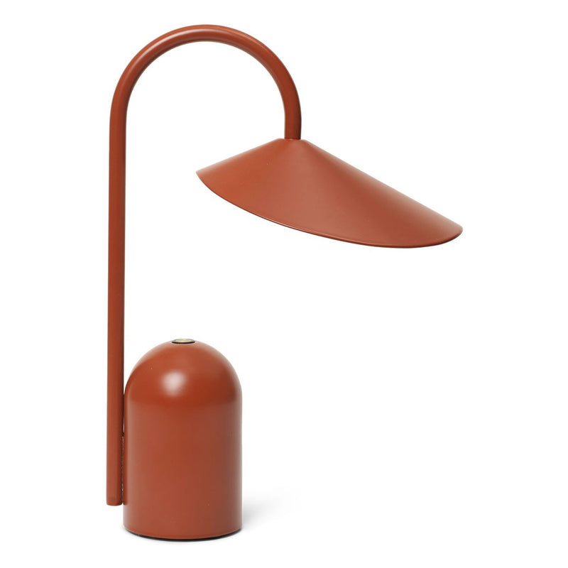 Arum Portable Lamp | Red Oxide