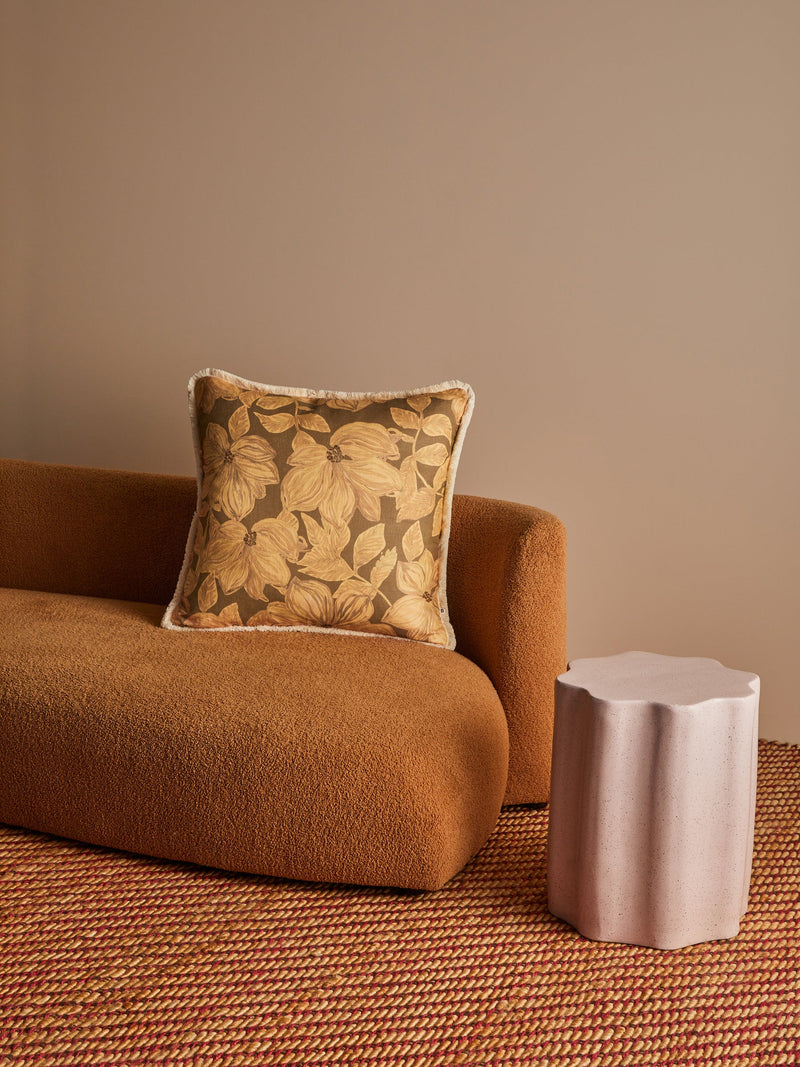 Azalea Caramel Cushion