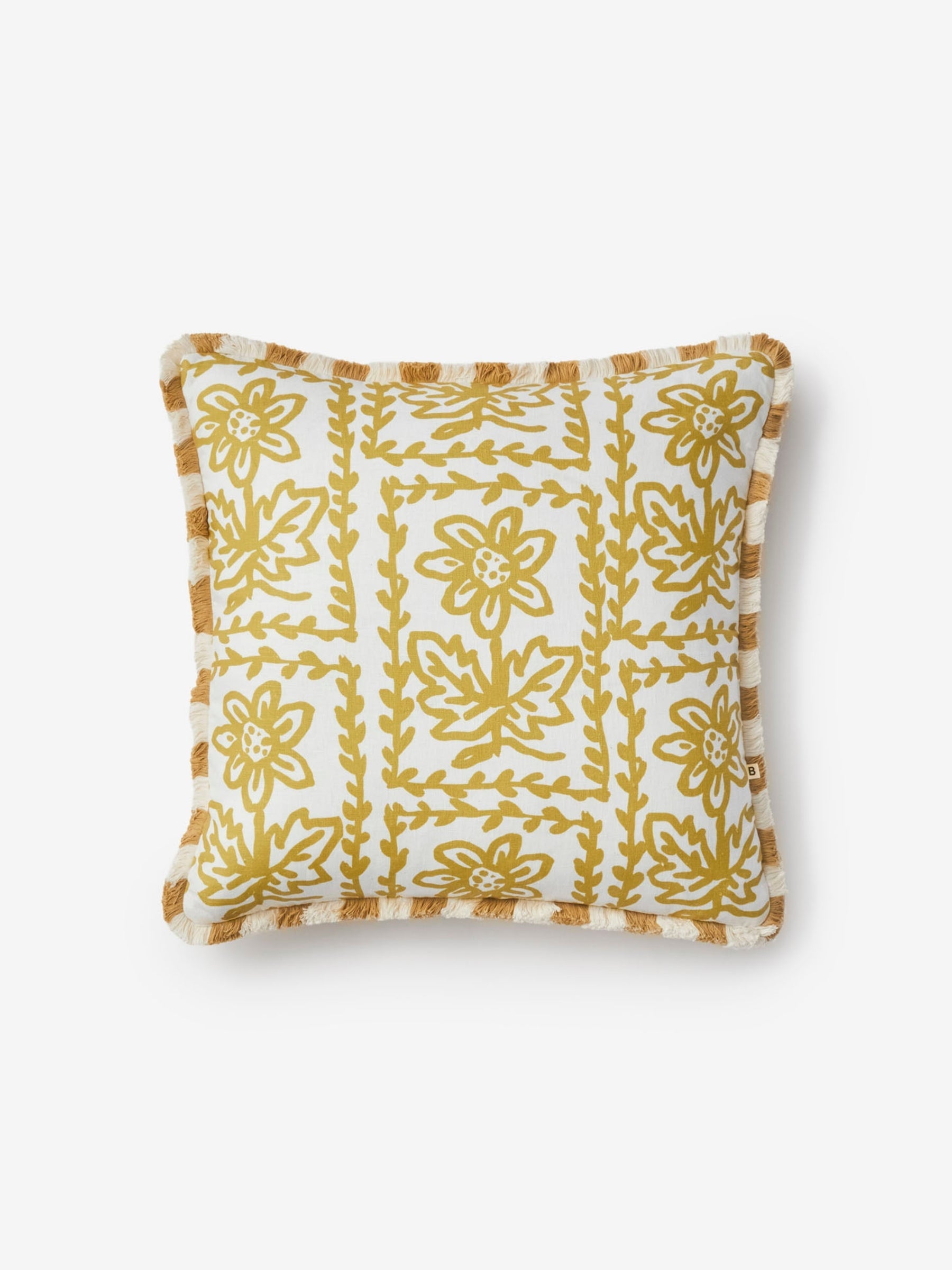 Daisy Yellow Cushion