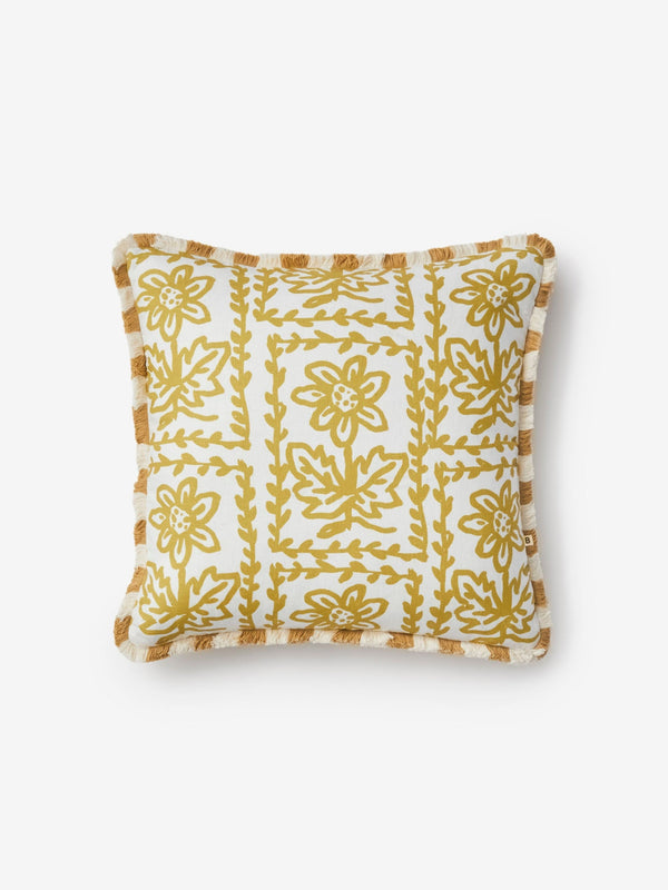 Daisy Yellow Cushion