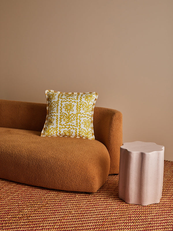 Daisy Yellow Cushion