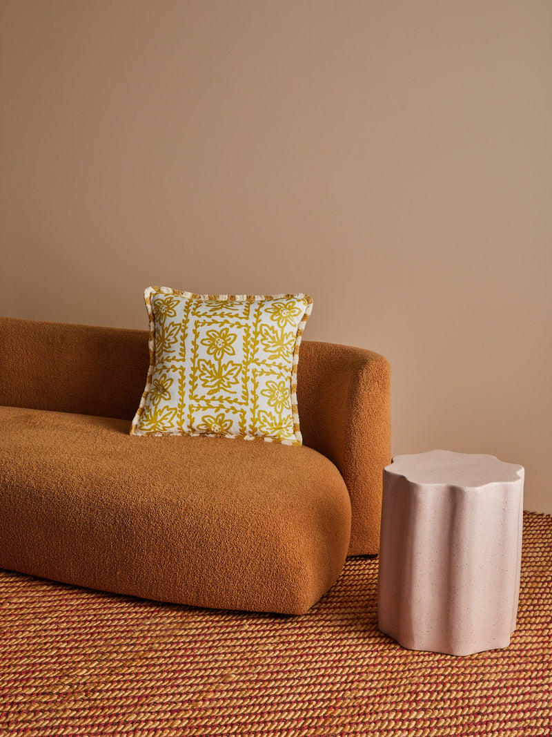 Daisy Yellow Cushion