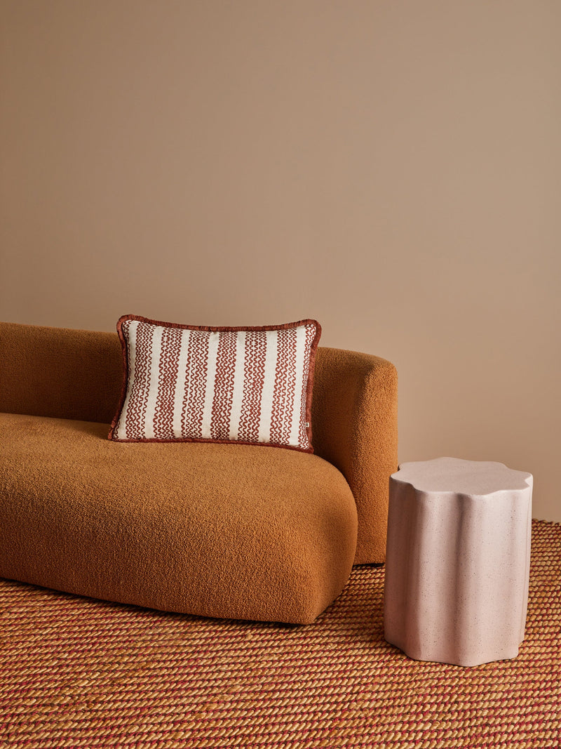 Mini Wave Cocoa Cushion