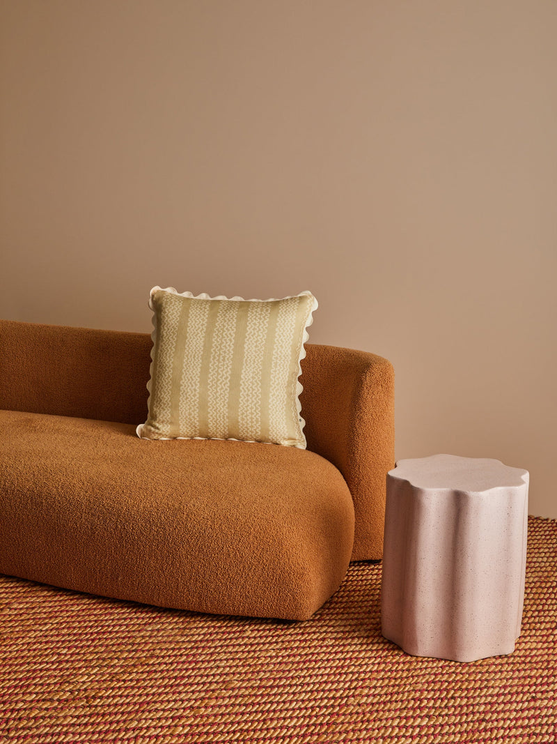 Mini Wave Wheat Cushion