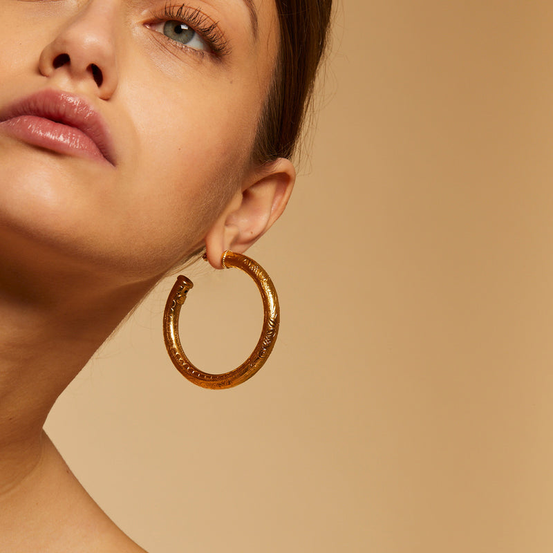 Maoro Hoop Earrings SM