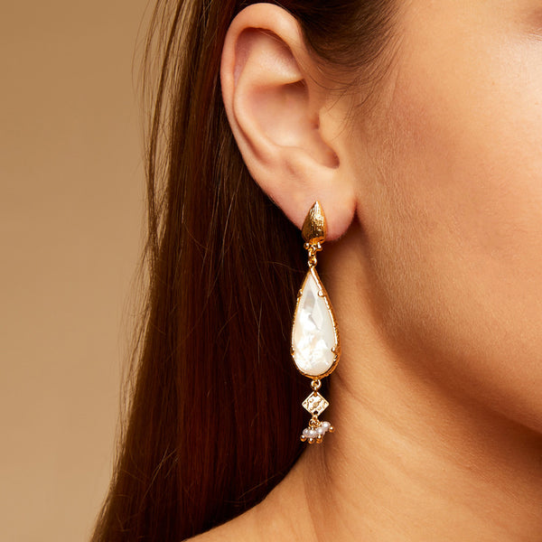 Serti Cage Earrings