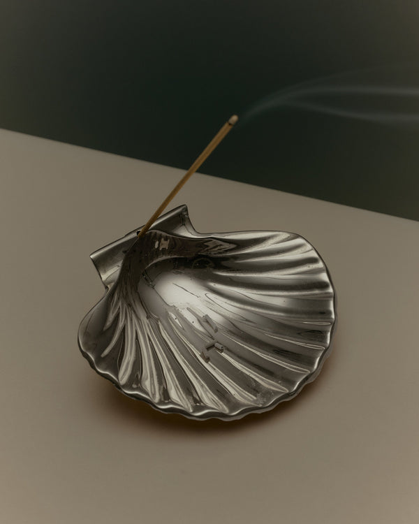 Scallop Incense Holder