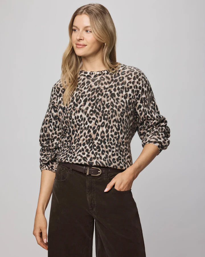 Delaney Leopard Sweater