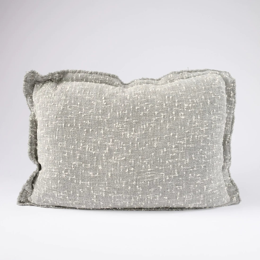 Polo Cushion | Silver/White 40x60