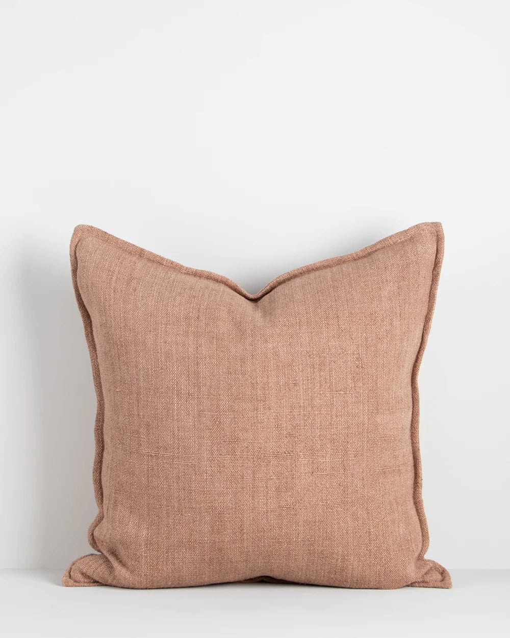 Flaxmill Cushion | Clay